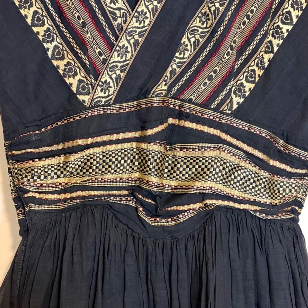 Vintage 50s Patio Cocktail Dress - Picture 4 of 8